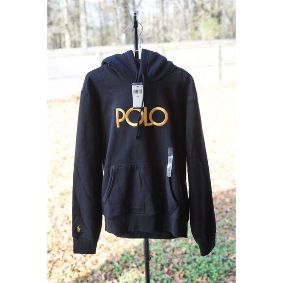 Polo Embroidered Logo Hoodie NWT